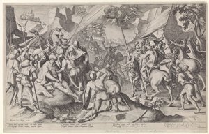 Obrácení Pavla od Jacob de Gheyn (II) (attributed to workshop of)