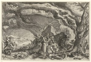 Čarodějnický sabat od Jacob de Gheyn (II) (attributed to workshop of)