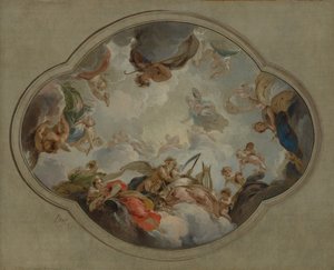 Alegorie umění, 1742.