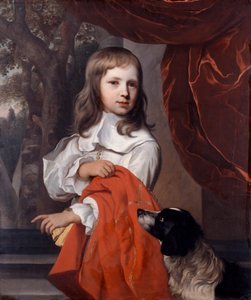 Portrét mladého chlapce se psem, 1658.