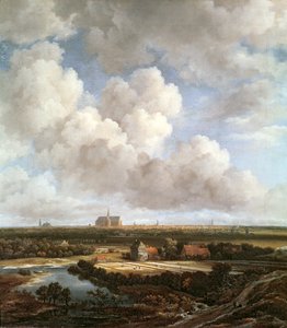 Bleaching Ground in the Countryside nedaleko Haarlemu, 1670