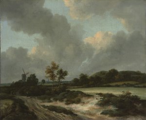 Obilná pole, střední nebo pozdní 1660. od Jacob van Ruisdael
