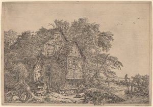 Malý most od Jacob van Ruisdael