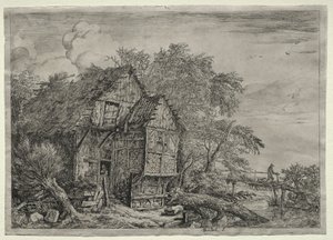 Malý most od Jacob van Ruisdael