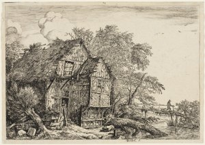 Malý most od Jacob van Ruisdael