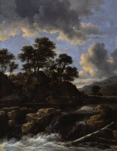 Vodopád od Jacob van Ruisdael