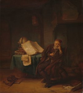 Filozof ve své studii od Jacob van Spreeuwen