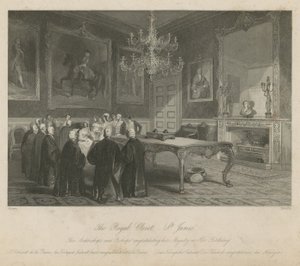 Královská skříň v paláci svatého Jakuba