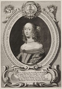 německy: Erdmuthe Sophia, markraběnka saská a braniborsko-bayreuthská od Jacob von Sandrart
