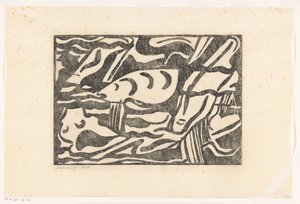 Skladba XIII (původní název) od Jacoba van Heemskerck (signed by artist)
