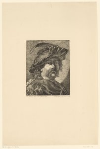 Autoportrét Rembrandta od Jacobus Adrianus Weiland