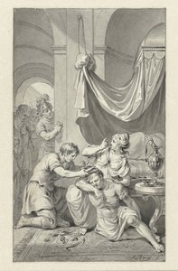 Samson a Dalila od Jacobus Buys