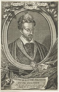 Portrét francouzského Jindřicha III., polského krále a litevského velkovévody