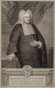 Johann Ernst Schmidt, kolem roku 1732