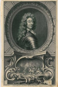 Frederick, vévoda ze Schombergu, 1739 od Jacobus Houbraken