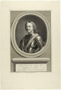 Petr I. Ruský od Jacobus Houbraken