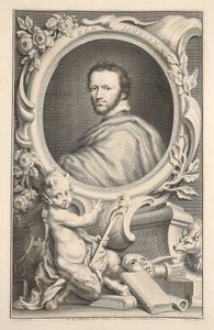 Portrét Bena Johnsona, ilustrace z 