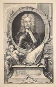 Portrét Charlese Mordaunta, hraběte z Peterborough, ilustrace z 