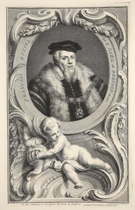 Portrét Francise Russella, ilustrace z 