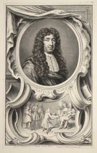 Portrét Savile, markýze z Halifaxu, ilustrace z 