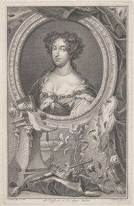Queen Mary II od Jacobus Houbraken