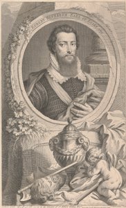 Robert Devareux, druhý hrabě z Essexu od Jacobus Houbraken
