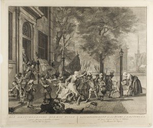 Chlapci z Amsterdamu od Jacobus Houbraken