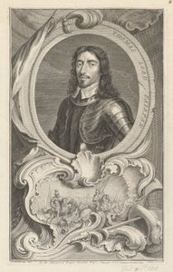 Thomas Fairfax, 3. lord Fairfax z Cameronu od Jacobus Houbraken