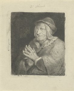 Stará žena od Jacobus Ludovicus Cornet