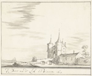 Brána na Lek ve Vianen v roce 1607