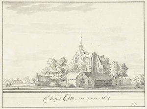 Dům Eem Dům Eem, zepředu. 1649 (název na objektu)