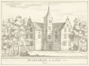 Hrad Drakenburg poblíž Soestdijk