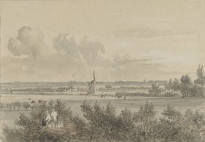 Krajina poblíž Maarssenu od Jacobus Theodorus Abels
