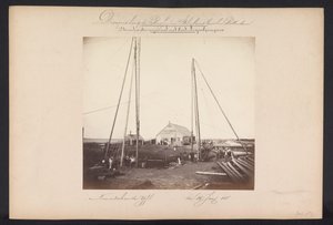 Dolní parní čerpací stanice s odstředivými čerpadly / Nieuwerkerk aan den IJssel den 15. června 1868 (název na objektu) Rekultivace jezer v Schieland východně od Rotterdamu (název série na objektu)