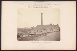 Čerpací stanice Bovenstoom Prins Alexander / Kralingscheveer 18. září 1869 (název na objektu) Rekultivace jezer v Schieland východně od Rotterdamu (název série na objektu)