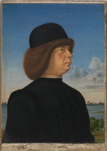Portrét Alvise Contariniho(); (verso) Uvázaný Roebuck