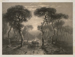 Díla A. Calame, č. 13: Les Sierre ve Valais od Jacomme and Cie. R. de Lancry, 12, Paris
