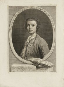 Portrét zpěváka Farinelliho Carlo Broschi 1705-1782, 1735