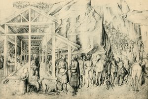 Klanění tří králů, c1430-1460, 1943.