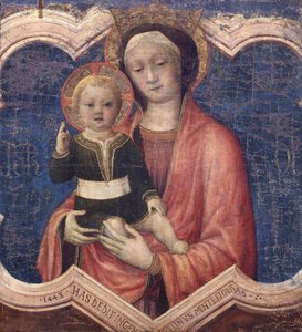 Panna a dítě, 1448.