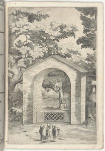 Kaple pramene v buku [deska Q] od Jacopo Ligozzi