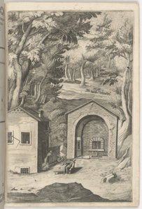 Pramen svatého Františka [deska B] od Jacopo Ligozzi