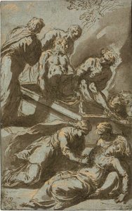 Pohřeb Krista od Jacopo Palma il Giovane
