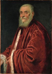 Marco Grimani, Benátský senátor (olej na plátně) od Jacopo Robusti Tintoretto