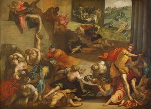 Masakr neviňátek od Jacopo Robusti Tintoretto