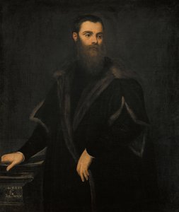 Portrét Lorenza Soranza 1519-1575, 1553 od Jacopo Robusti Tintoretto