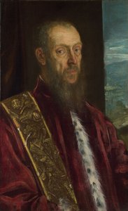 Portrét Vincenza Morosiniho, ca. 1575 od Jacopo Robusti Tintoretto