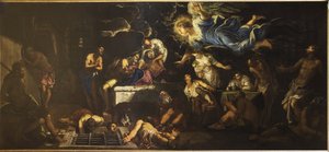 Saint Rochh ve vězení navštívený andělem, 1567. od Jacopo Robusti Tintoretto