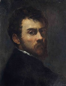 Autoportrét jako mladý muž od Jacopo Robusti Tintoretto