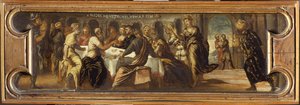 Svátek Belšazar. od Jacopo Robusti Tintoretto